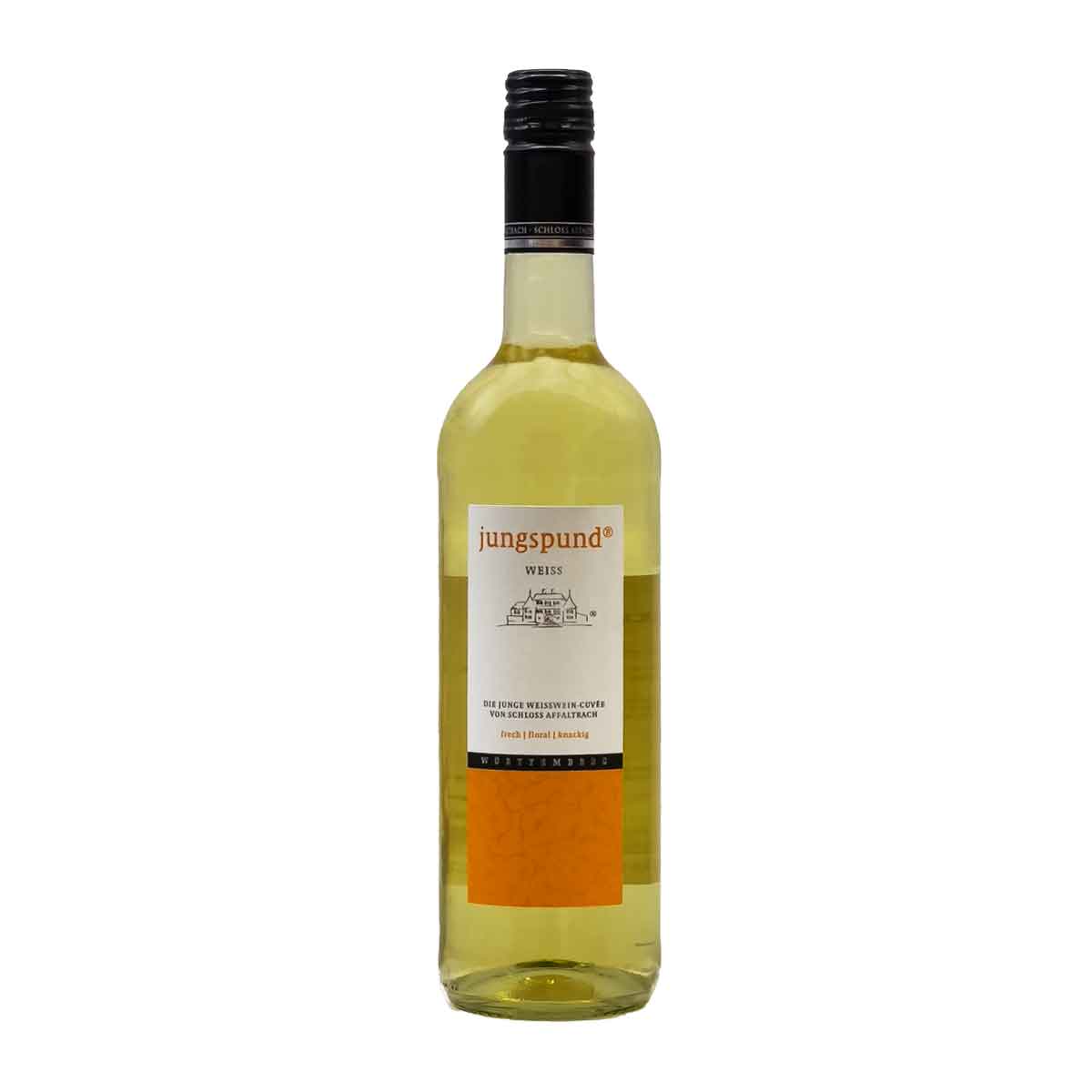 Affaltrach-Jungspund-Weiss-0_75-Ltr-Flasche-2022-01-18 Schloss Affaltrach Jungspund weiss
