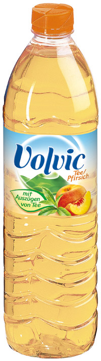 v_tee_pfirs_15l_kl_4c Volvic Tee / Pfirsich