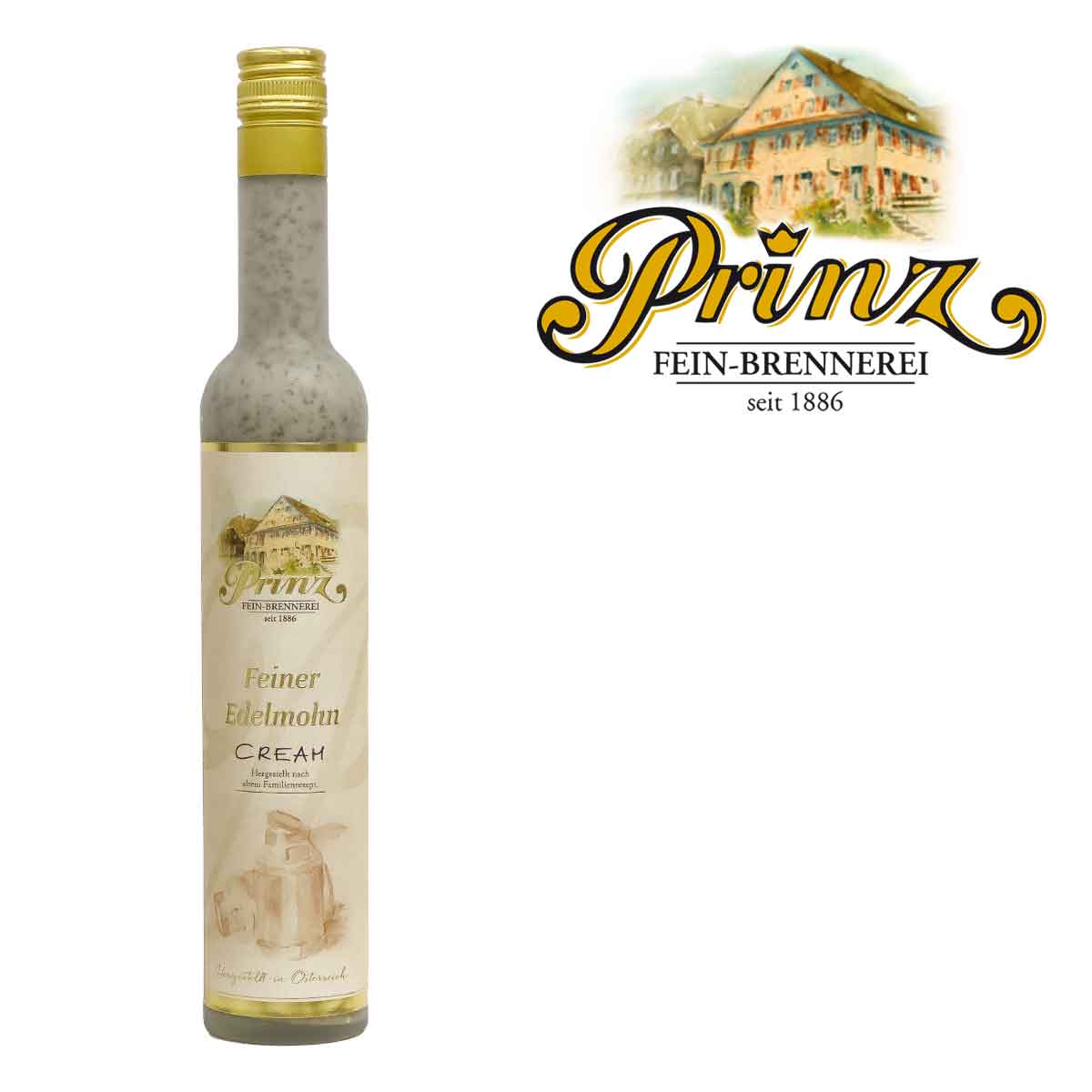 Prinz Feiner Edelmohn Cream Likör 15%