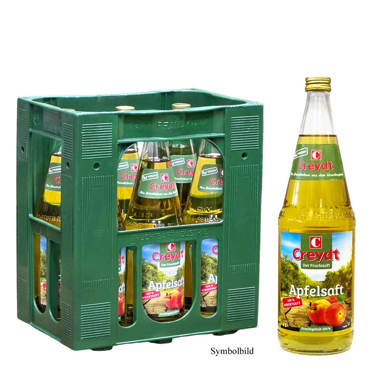 Creydt Apfelsaft Klar Direktsaft