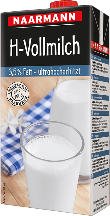 H-Milch Naarmann ultrahocherhitzt 3,5% Fett